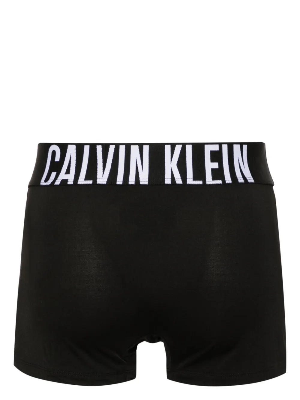 Calvin Klein Underwear Drie boxershorts met logoband Zwart