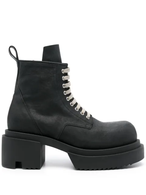 Rick Owens botas con plataforma de 80mm