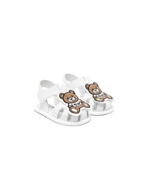 Moschino Kids sandalias con motivo Teddy Bear