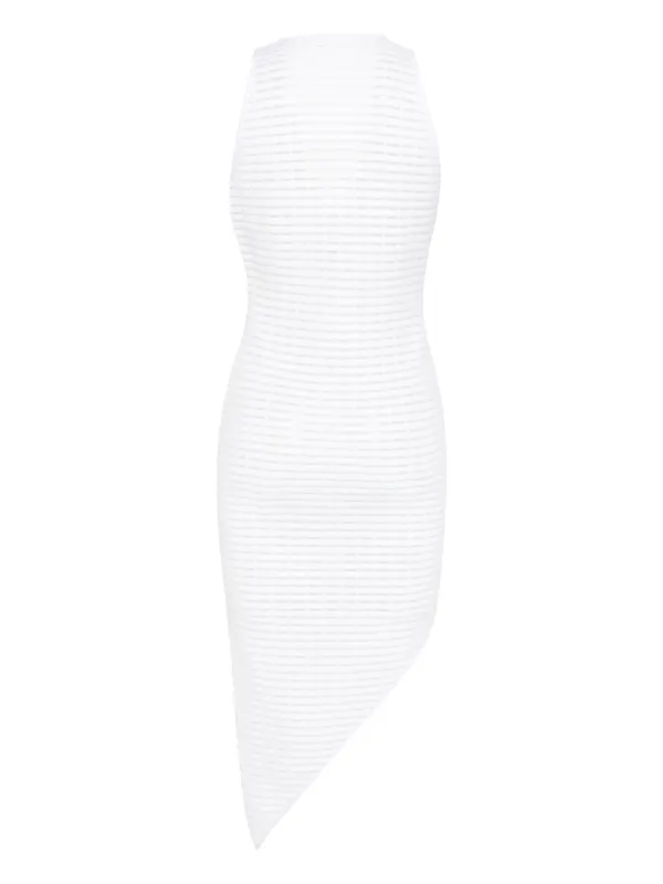 strapless open back dress Ana Ribbed Dress (Short)  By Tess Collection