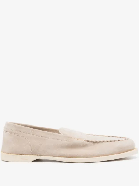 John Lobb Pace 绒面皮乐福鞋