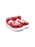 Moschino Kids Teddy Bear closed-toe sandals - Red