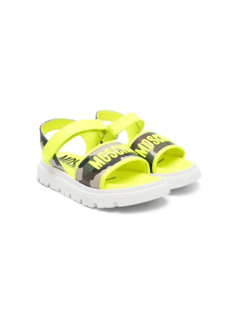Moschino Kids camouflage-print sandals