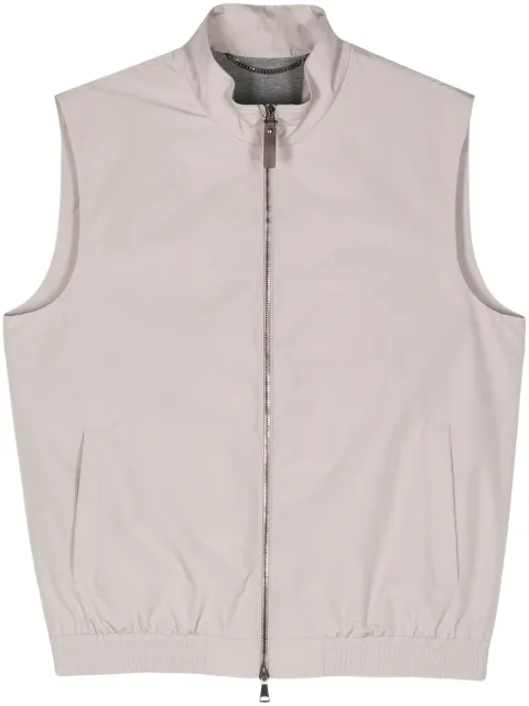 Canali gilet à fermeture zippée