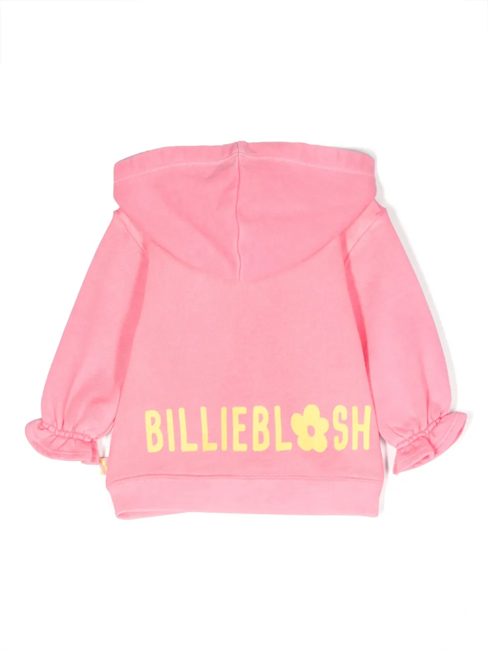 Shop Billieblush Logo-print Hoodie In Pink