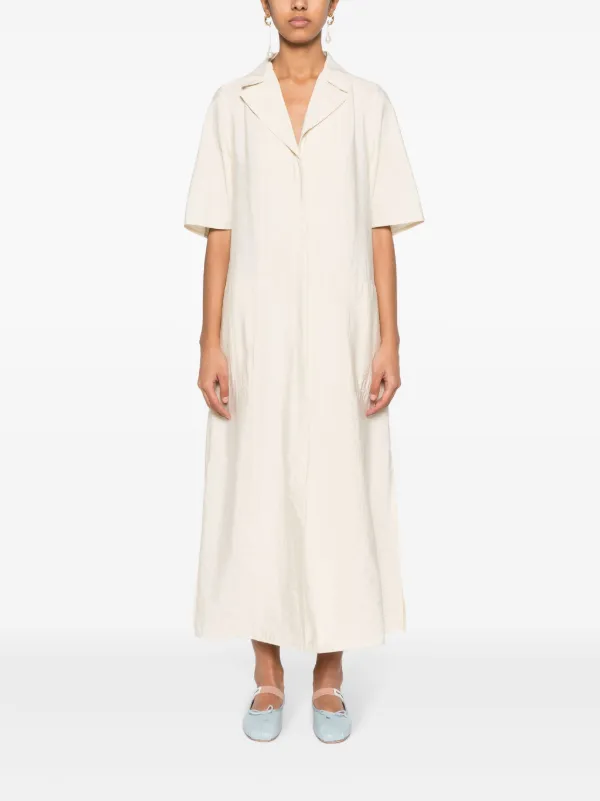 ワンピースその他 JOSEPH Women Dresses JF008194 White Off-Shoulder Belted Bodycon Dress Style 222192 | 1ère Avenue