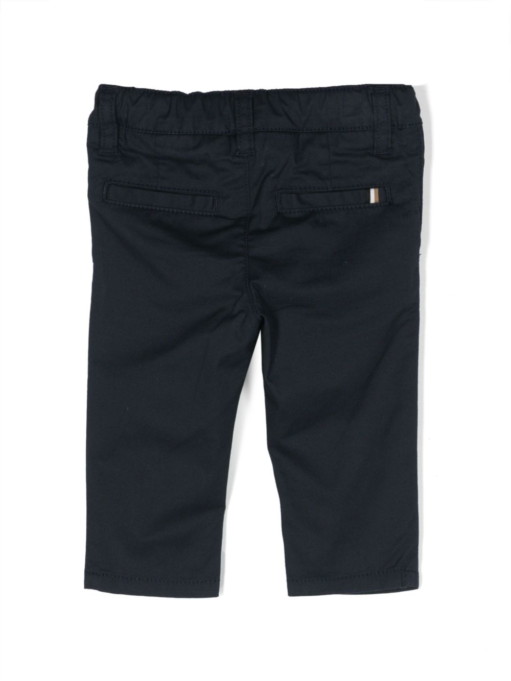 BOSS Kidswear elasticated-waistband trousers - Blue