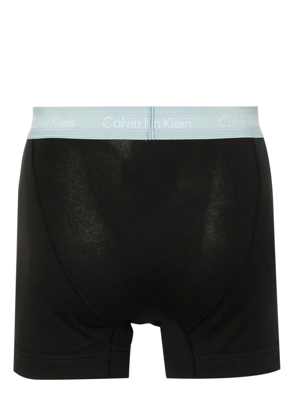 Calvin Klein Underwear Drie boxershorts met logoband Zwart