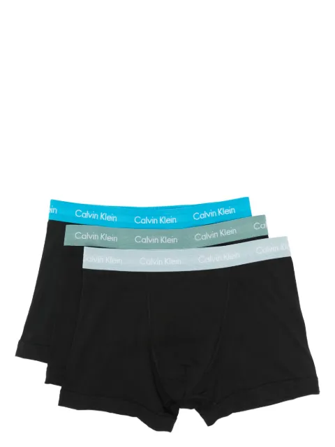 Calvin Klein Underwear طقم بوكسرات بخصر بشعار الماركة (3 قطع)