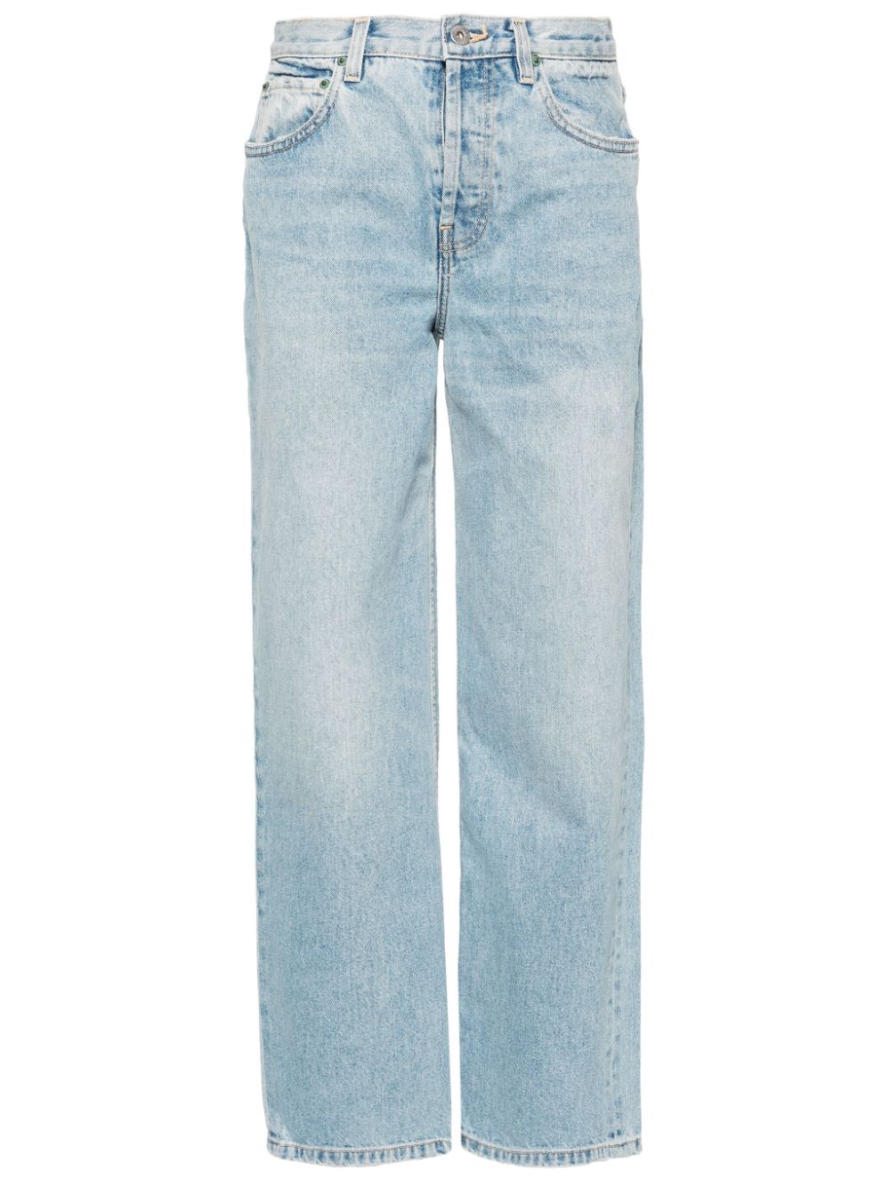 Remy mid-rise wide-leg jeans