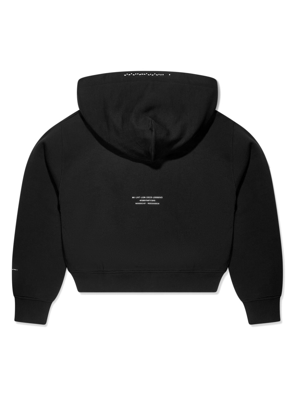 Shop Dolce & Gabbana Dgvib3-print Cotton Hoodie In Black