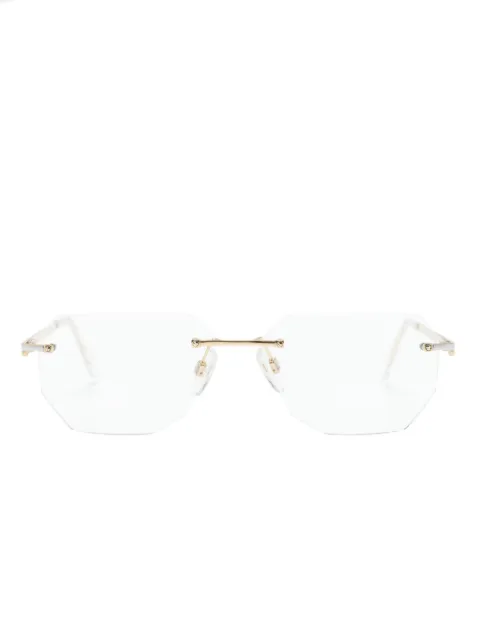 Cazal 7102 geometric-frame glasses
