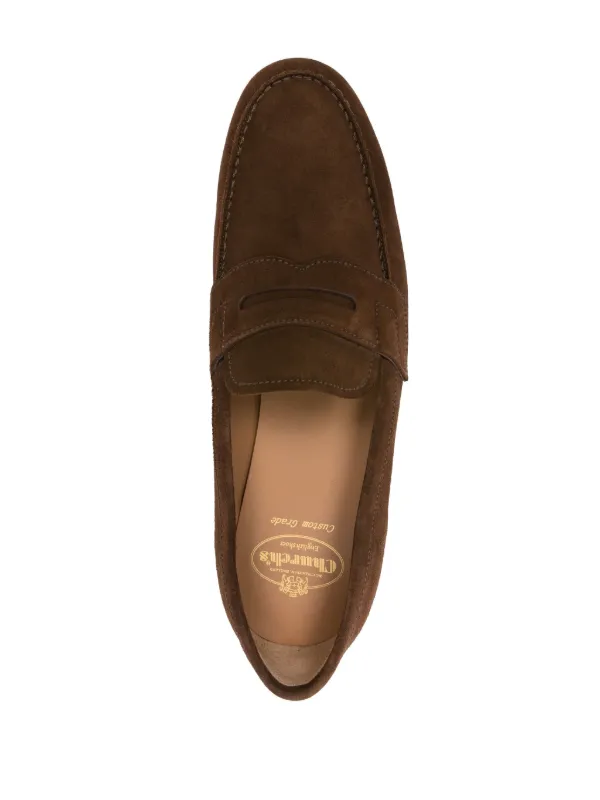 Church's Suede Penny Loafers | Brown | FARFETCH