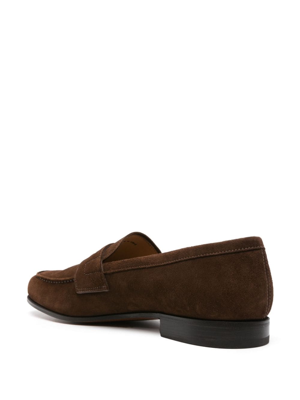 Shop Church's Suede Penny Loafers In Brown