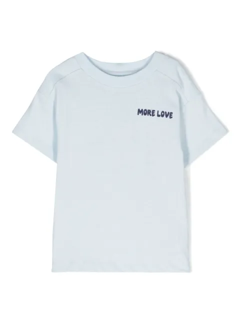 Molo More Love-print cotton T-shirt