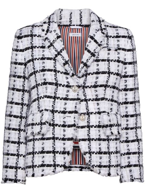 Thom Browne Geruite blazer