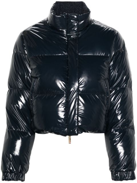 Thom Browne herringbone reversible down jacket