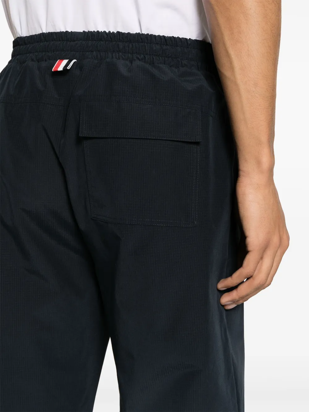 Thom Browne Broek met toelopende pijpen Blauw