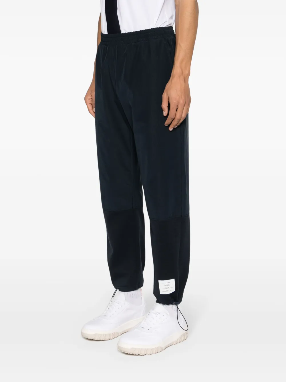 Thom Browne Broek met toelopende pijpen Blauw