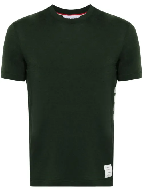 T-shirt à détails rayés - Thom Browne - Modalova