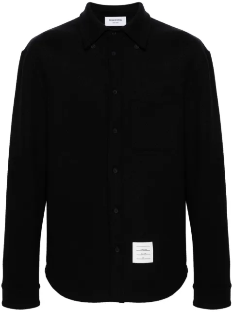 Thom Browne herringbone cotton overshirt