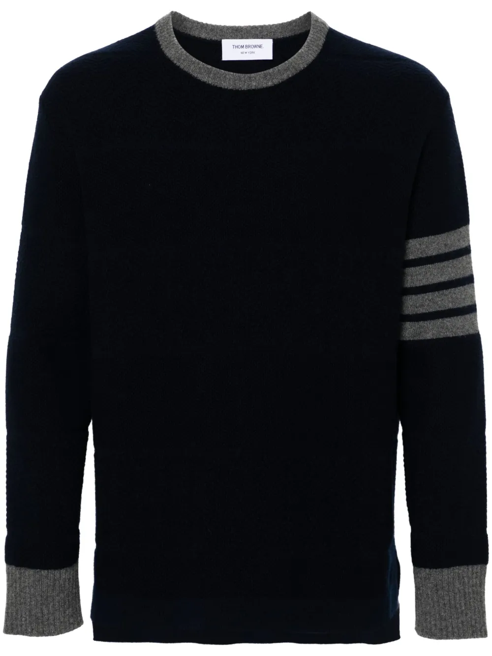Thom Browne 4-Bar stripe wool jumper | Blue | Image 1
