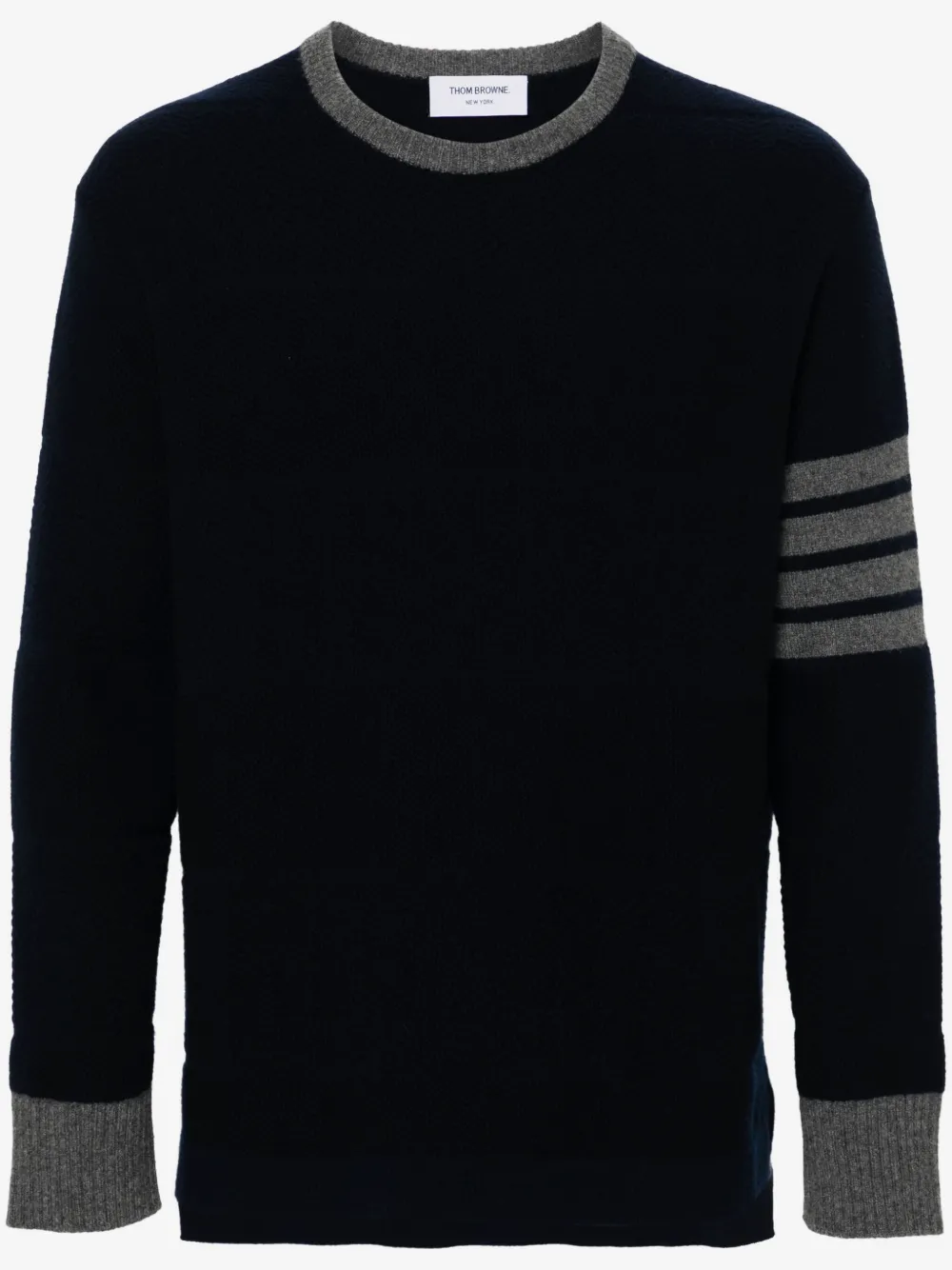 Thom Browne 4-Bar stripe wool jumper | Blue | Image 1