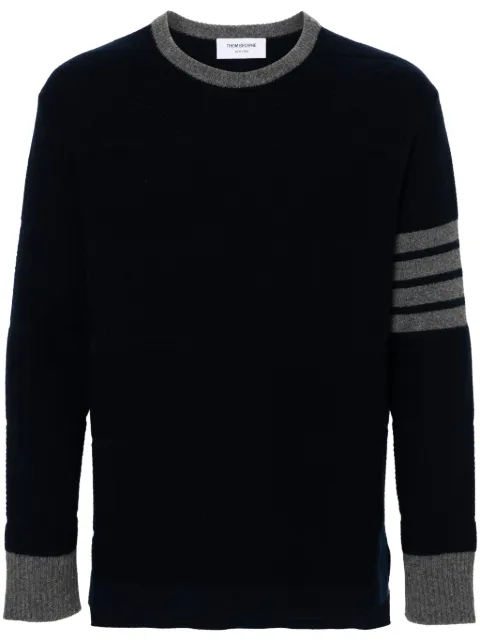 Thom Browne 4-Bar stripe wool jumper