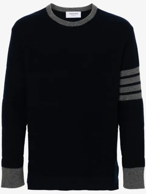Thom Browne 4-Bar stripe wool jumper