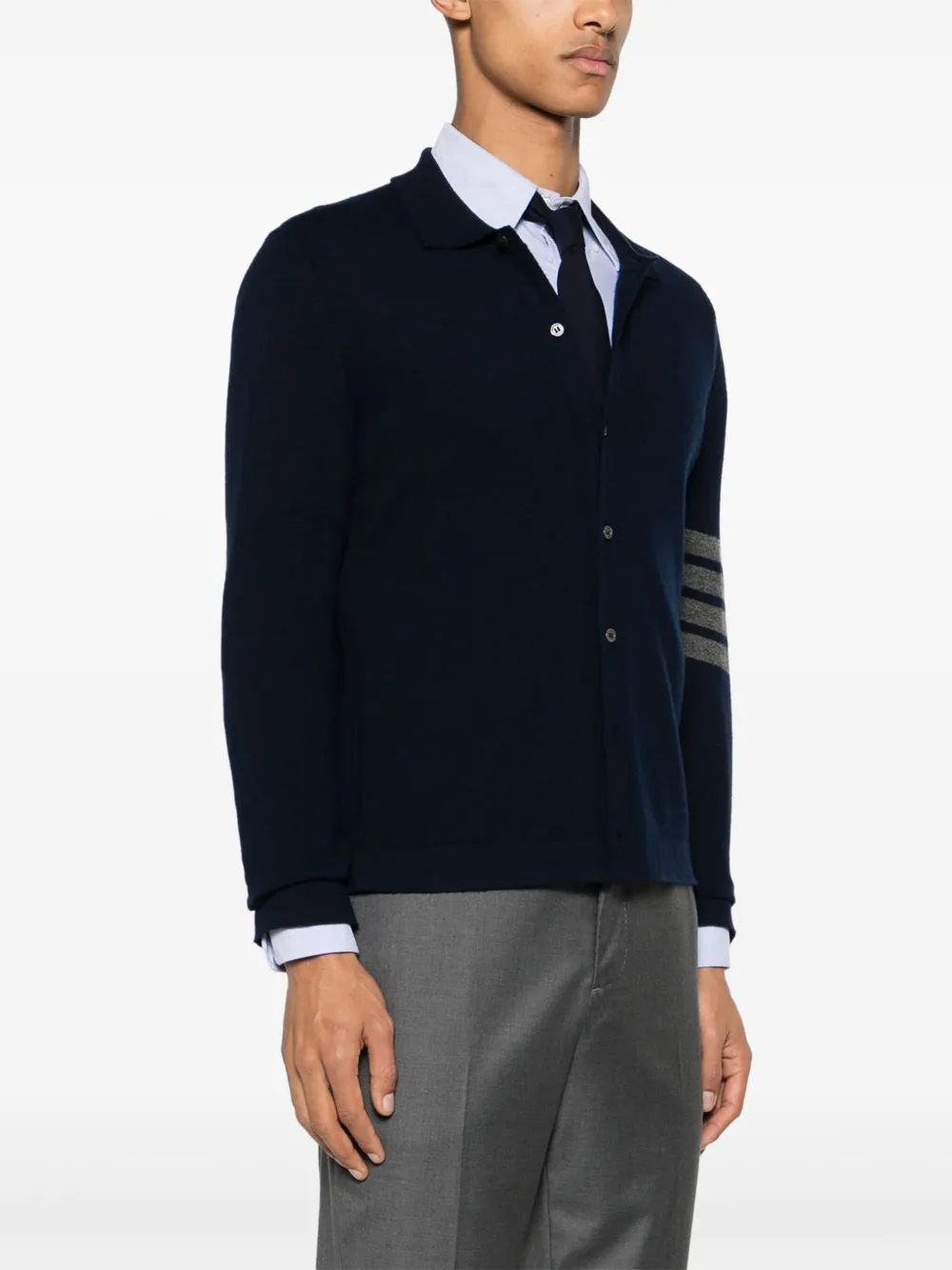 Thom Browne Gestreept vest Blauw