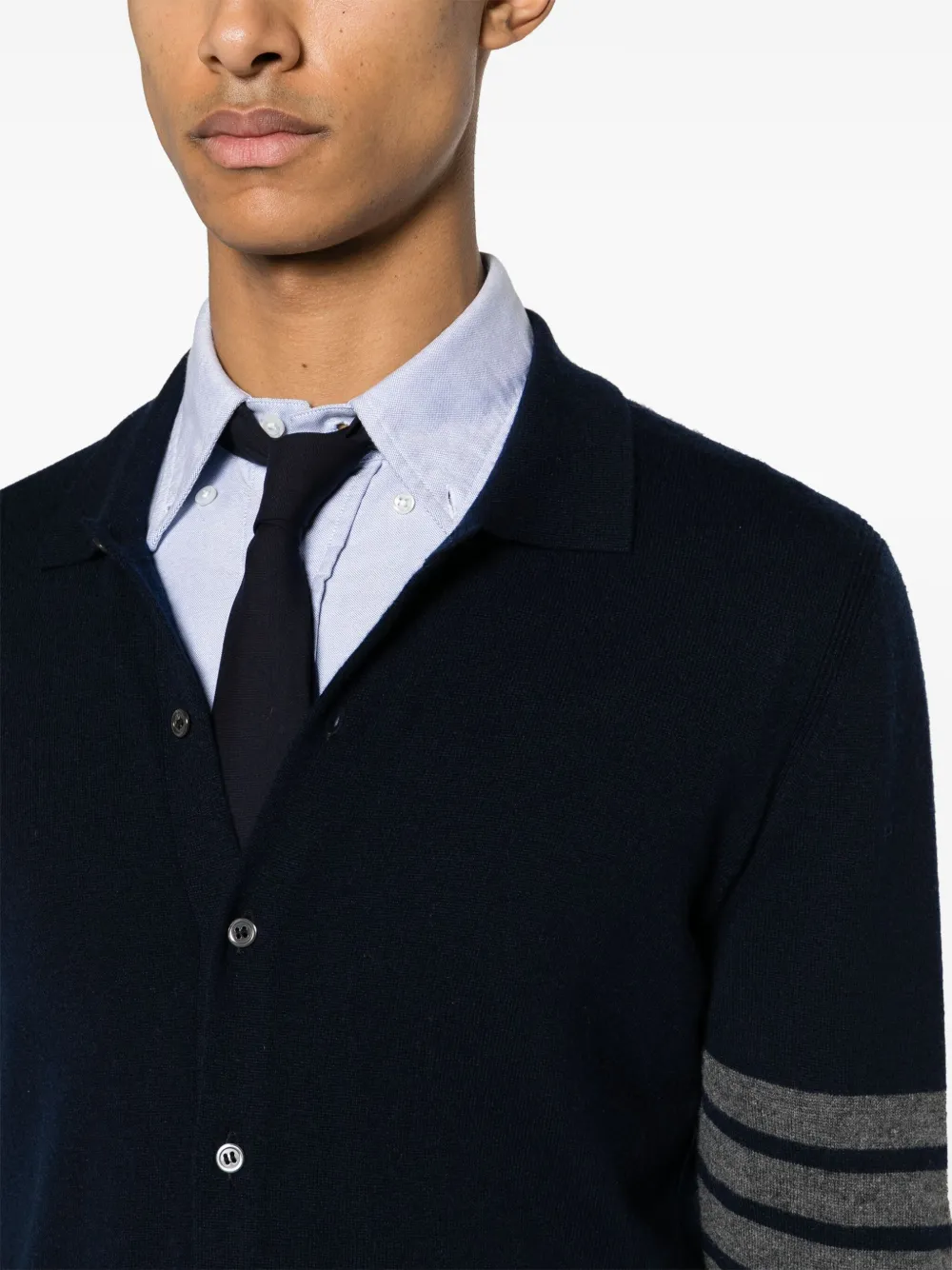 Thom Browne Gestreept vest Blauw