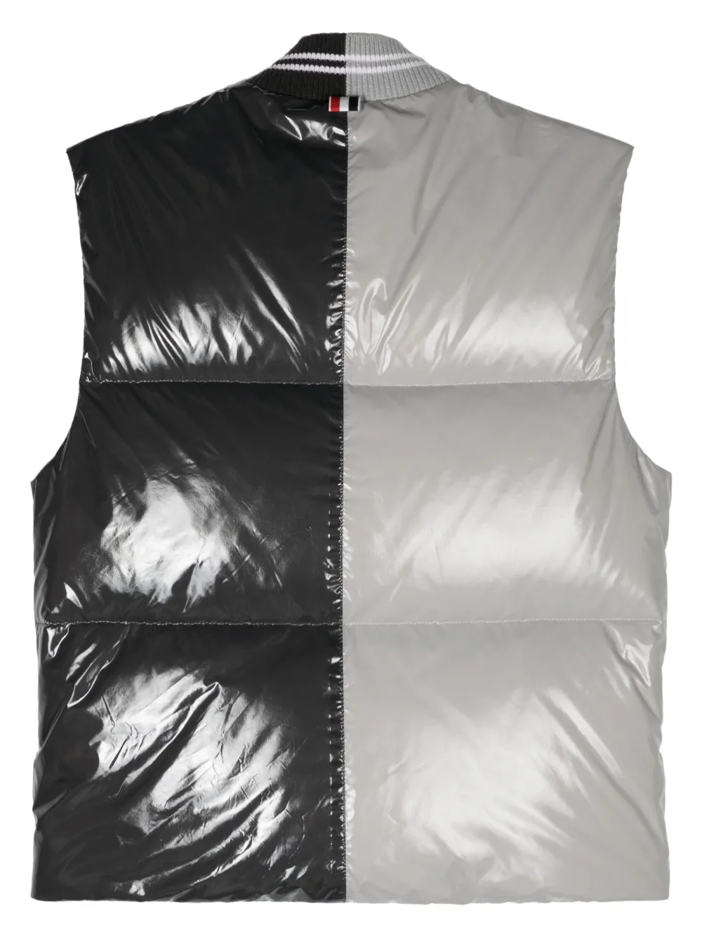 Thom Browne Tweekleurige bodywarmer - Geel