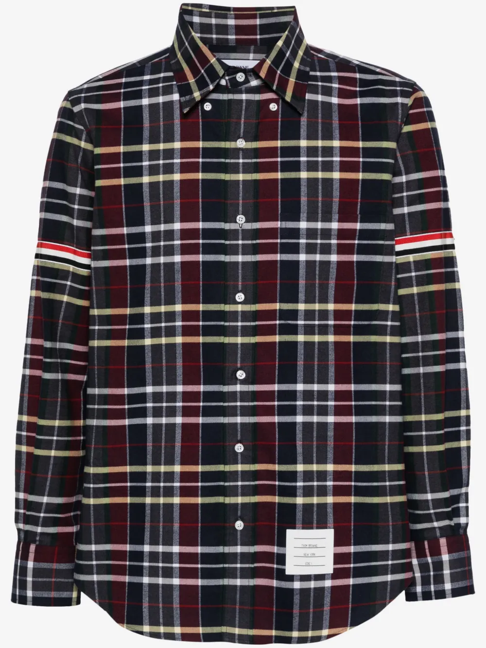 Thom Browne Camicia a quadri | blu | Image 1