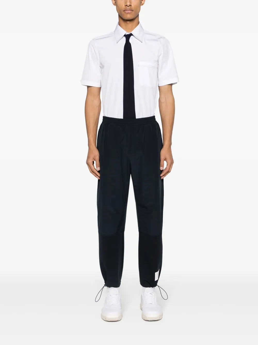 Thom Browne Overhemd met decoratief stiksel - Wit