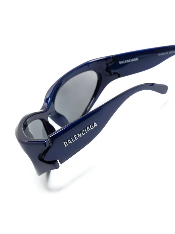 Balenciaga blue sunglasses sale