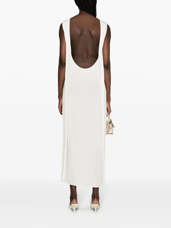 ワンピース JACQUEMUS Woman Dress Ivory 23E231DR0421084 120 Jacquemus Outlet: Dress woman - Ivory | Jacquemus dress