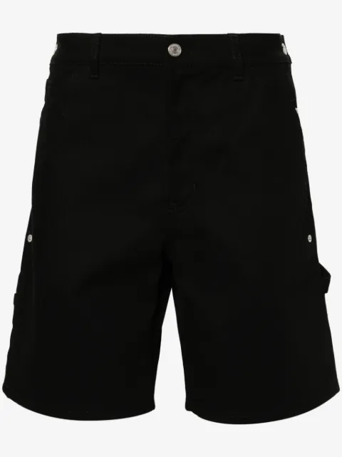 Courrèges Sailor strap-detailed denim shorts