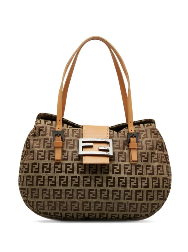 Fendi Pre Owned 2000 2010 Zucchino Tote Bag Farfetch