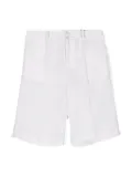 Dolce & Gabbana Kids tailored linen shorts - Neutrals