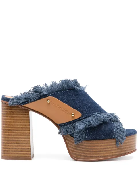 See by Chloé Schuhe 100mm platform mules