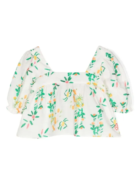 The Animals Observatory Mandrill floral-print blouse