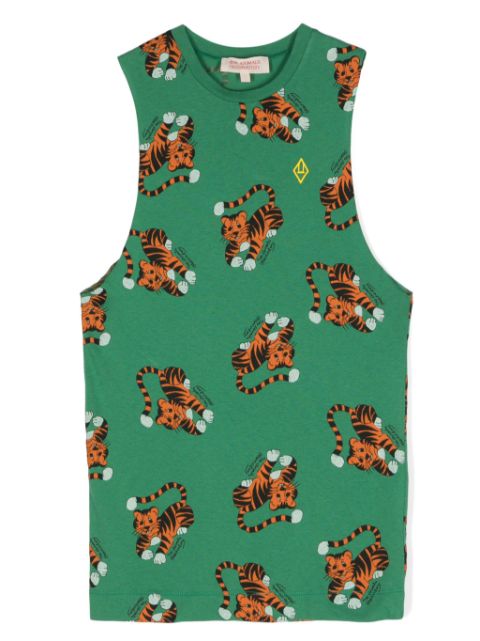 The Animals Observatory Gazel graphic-print tank dress