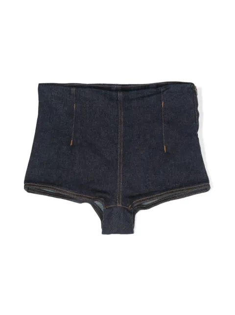 The Animals Observatory Clam denim shorts