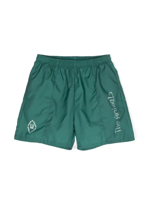 The Animals Observatory shorts de playa con logo estampado