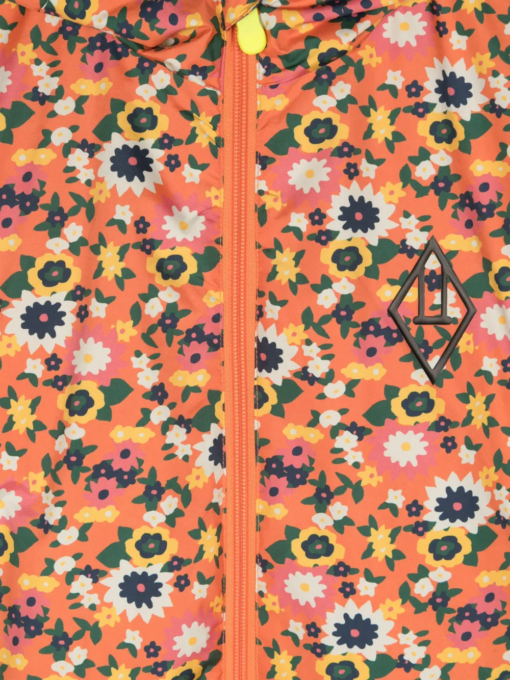 The Animals Observatory x Save The Duck gewatteerd jack Oranje