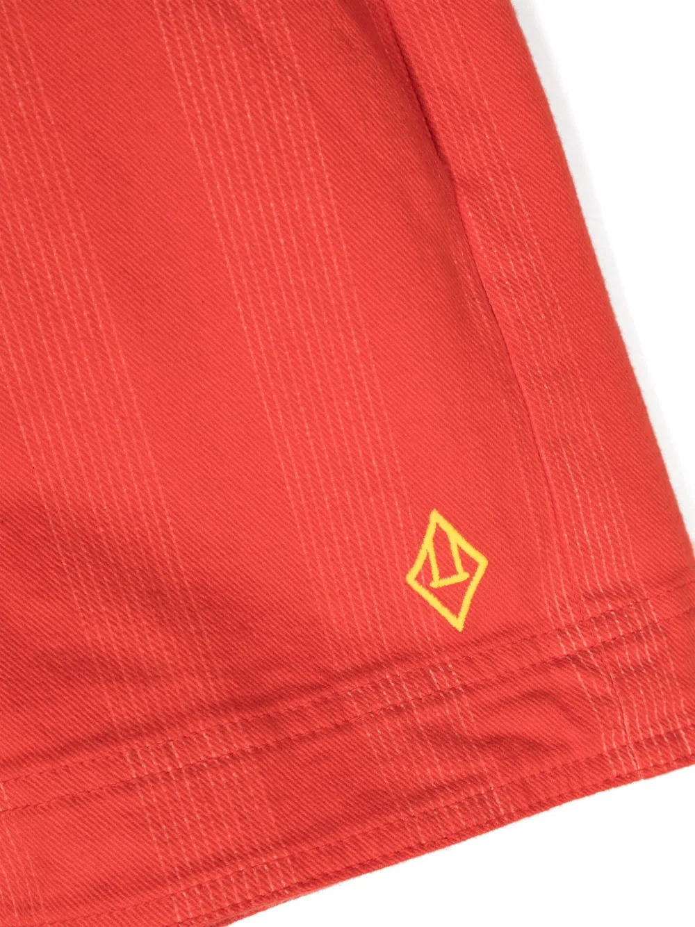 The Animals Observatory Monkey gestreepte shorts Rood