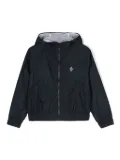 The Animals Observatory zip-up hooded jacket - Blue