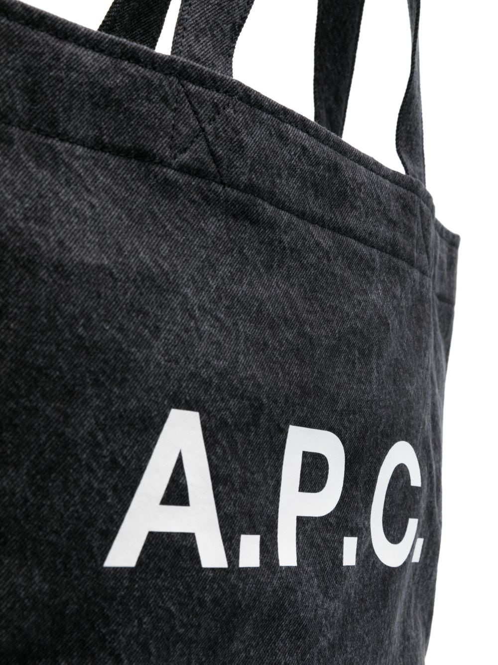 Shop Apc Small Axel Tote Bag In Black