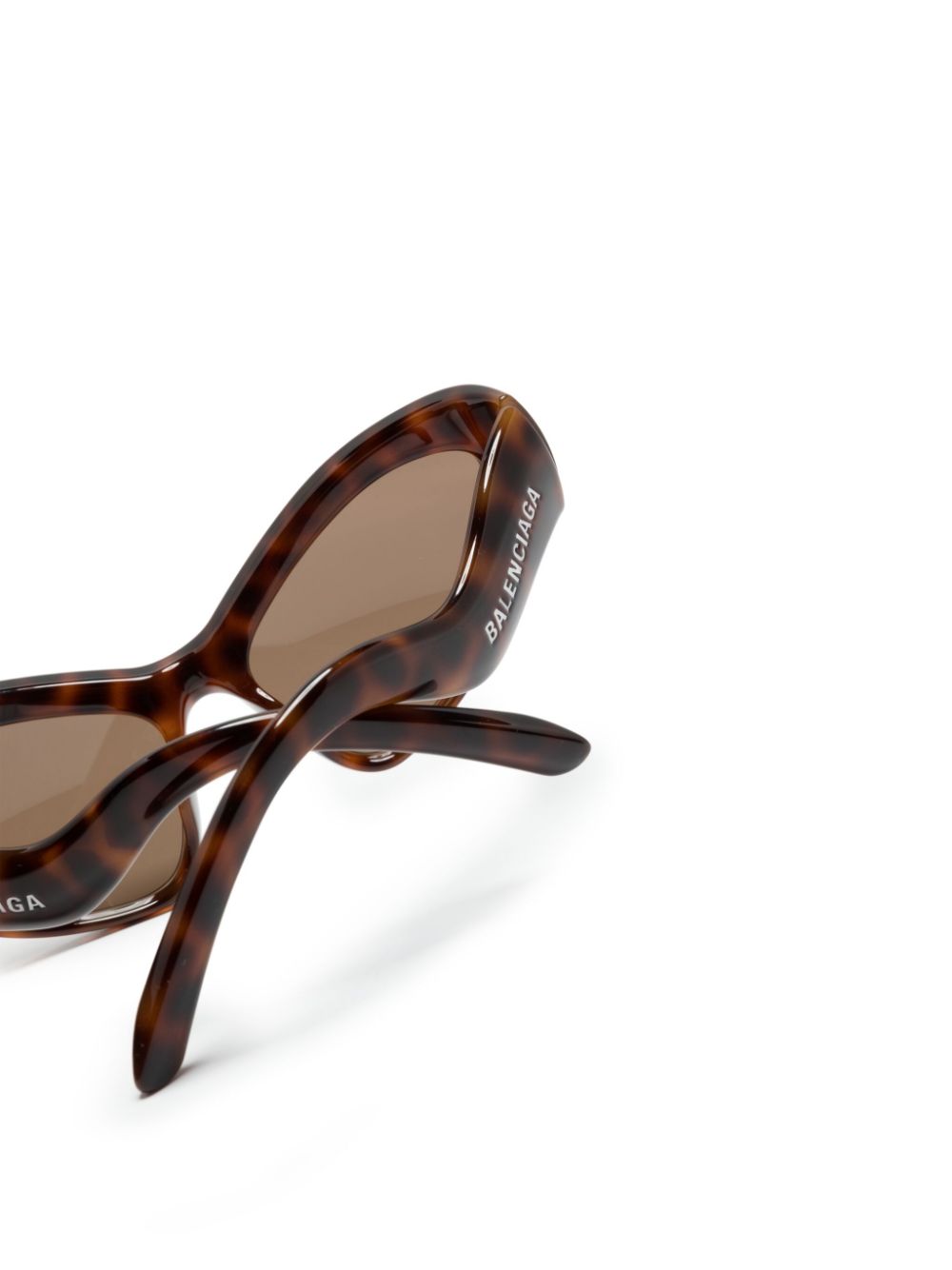 Balenciaga Eyewear Hamptons zonnebril met cat-eye montuur Bruin