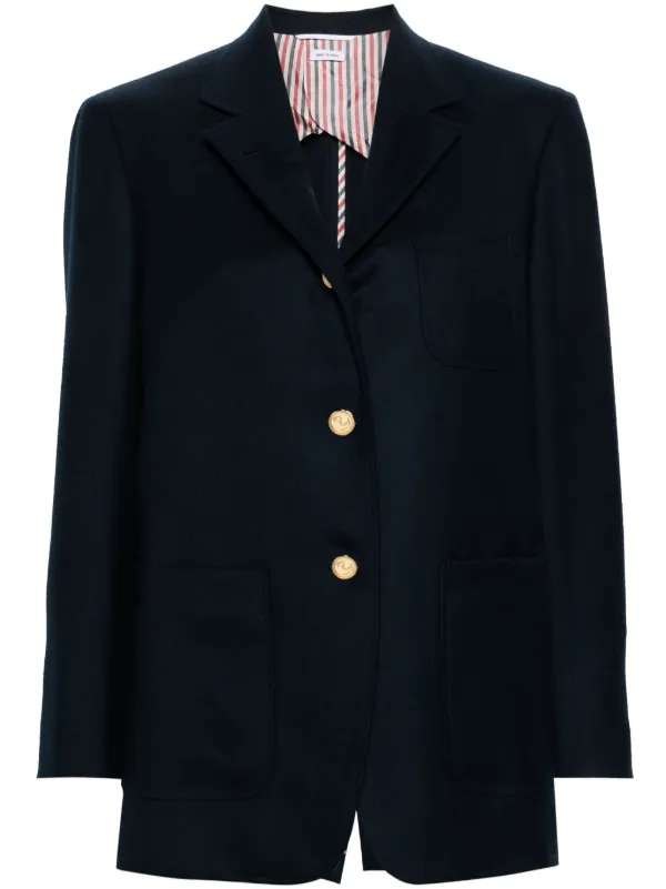 ジャケット THOM BROWNE FW25 Single-breasted blazer (FBC010V00626 415) Twill High Armhole Sport Coat | Thom Browne